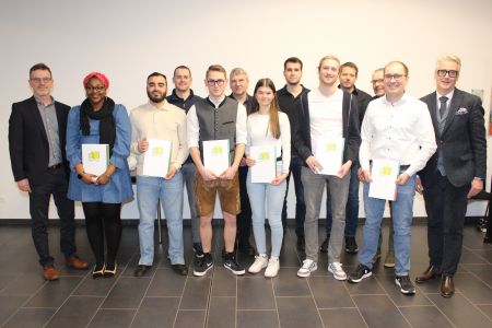 Abschlussfeier des Bereichs Elektro / Mechatronik