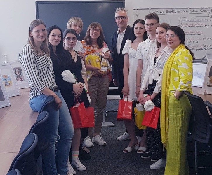 Kunstausstellung der Berufsintegrationsklassen