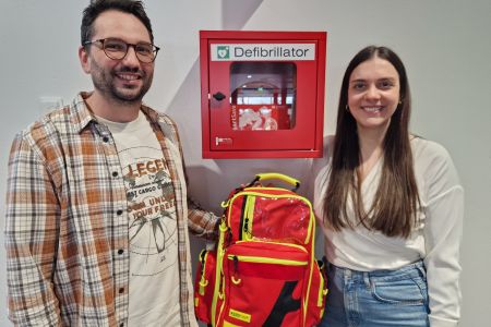 SaniAlarm - Ersthelferalarmierung am BSZ Cham, Stammschule