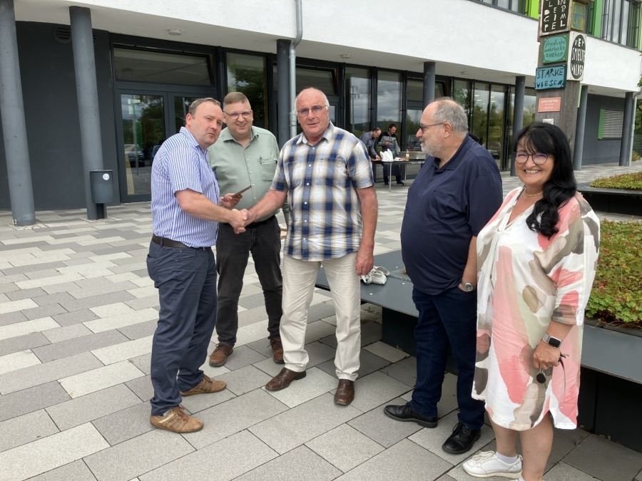 Fachbereich Religion-Ethik-Werte verabschiedet sich von Herrn Georg Ederer