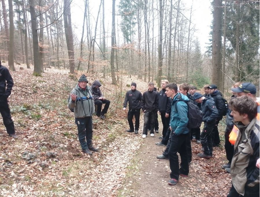 Außenstelle Furth im Wald: Waldbegehung BGJ Schreiner und Zimmerer