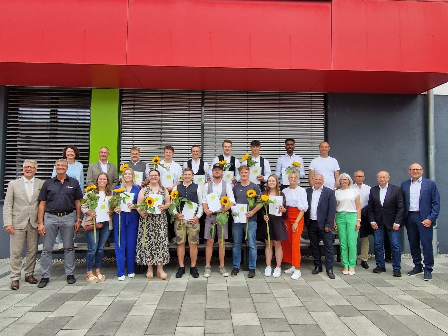 Ehrung der besten Absolventen des Schuljahres 2023/2024