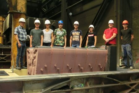 Live dabei beim "Gießen in verlorene Formen"!