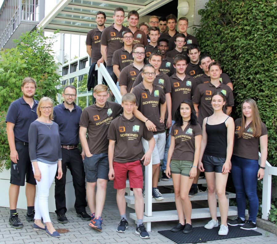 Schreiner auf Glasexkurs