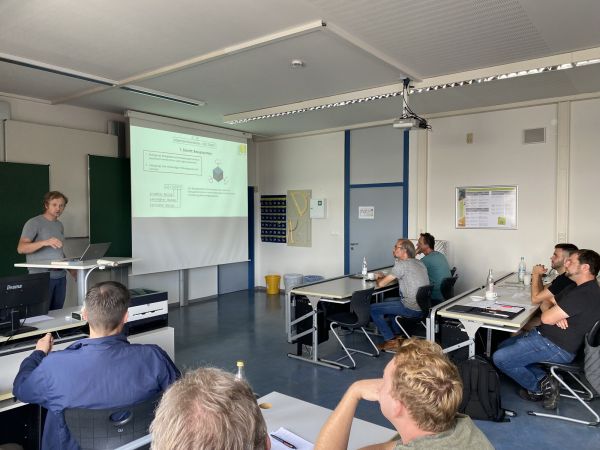 Bernhard Neumeier zeigte ein anschauliches Beispiel zur Anwendung der Norm