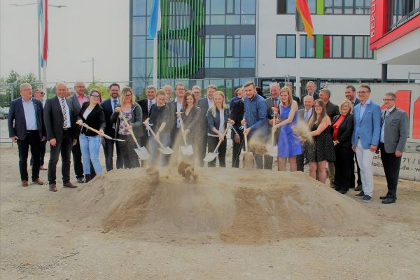 Spatenstich für Modul 4