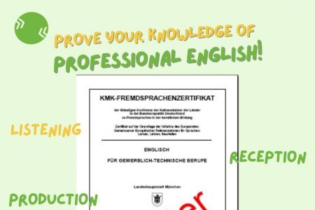 Sign up now: KMK-Zertifikatsprüfung Englisch