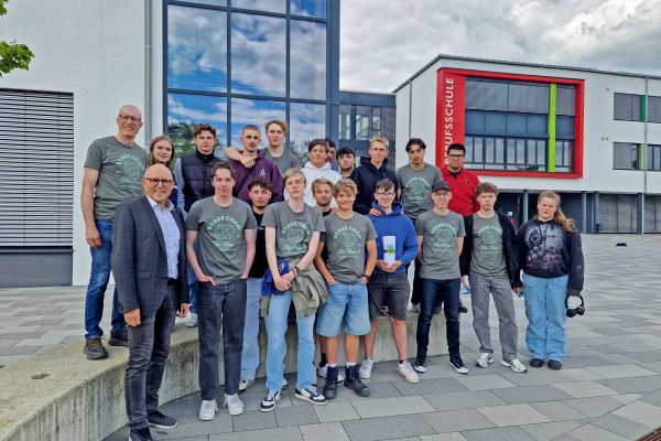 Besuch aus Belgien für Praktikumstage bei Chamer Firmen