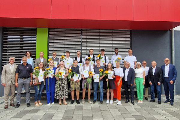 Ehrung der besten Absolventen des Schuljahres 2023/2024