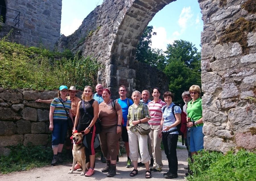Wanderung auf dem Schwarzwihrberg