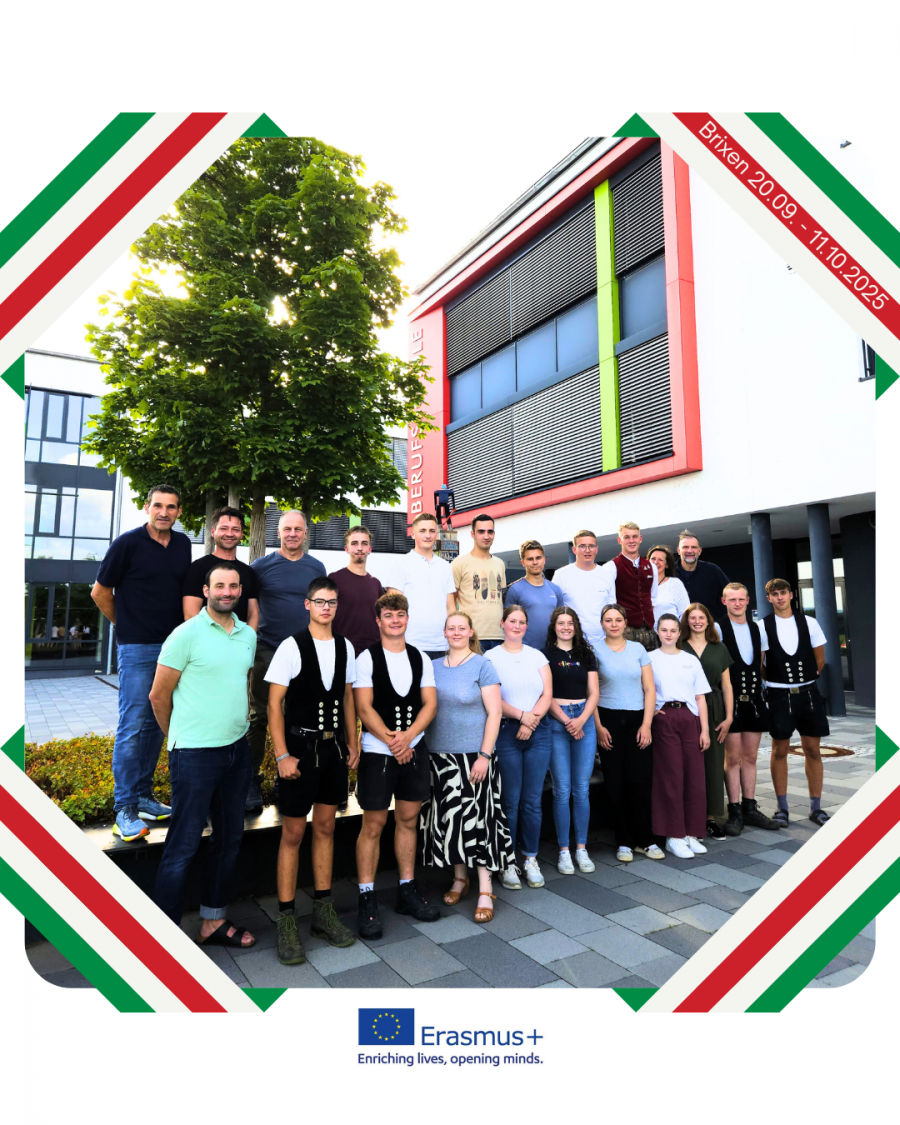 Erasmus+ Brixen: Unsere Gruppe steht in den Startlöchern