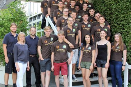 Schreiner auf Glasexkurs