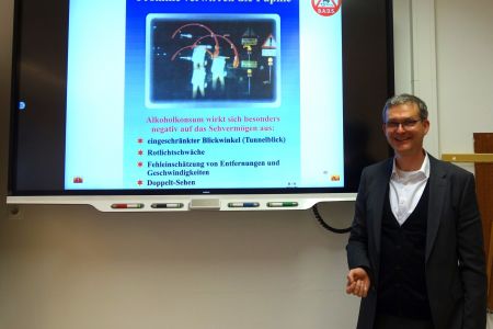 Nur mit klarem Kopf ans Steuer!