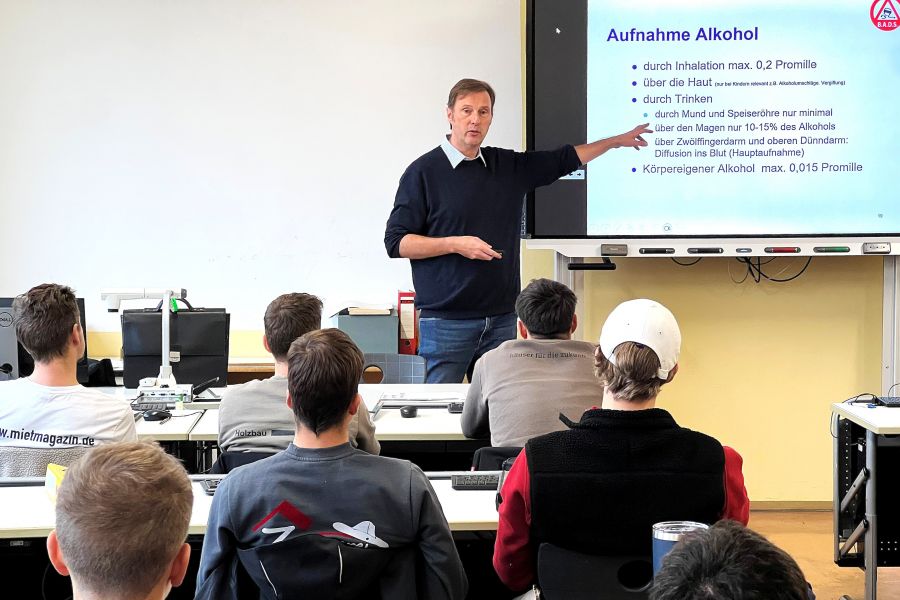 Außenstelle Furth im Wald Verkehrssicherheitsaktion „Sicher unterwegs ohne Alkohol und Drogen“