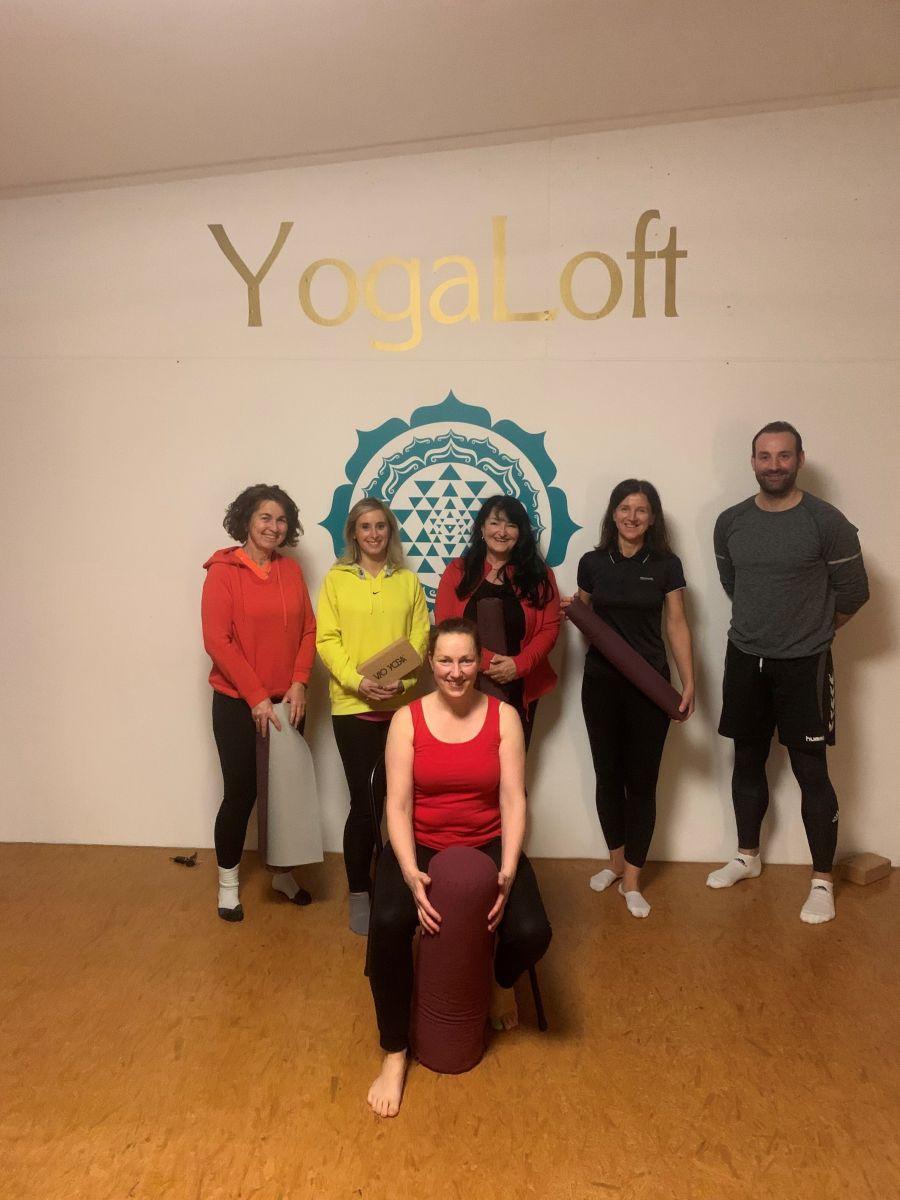 Abschluss Yoga-Kurs