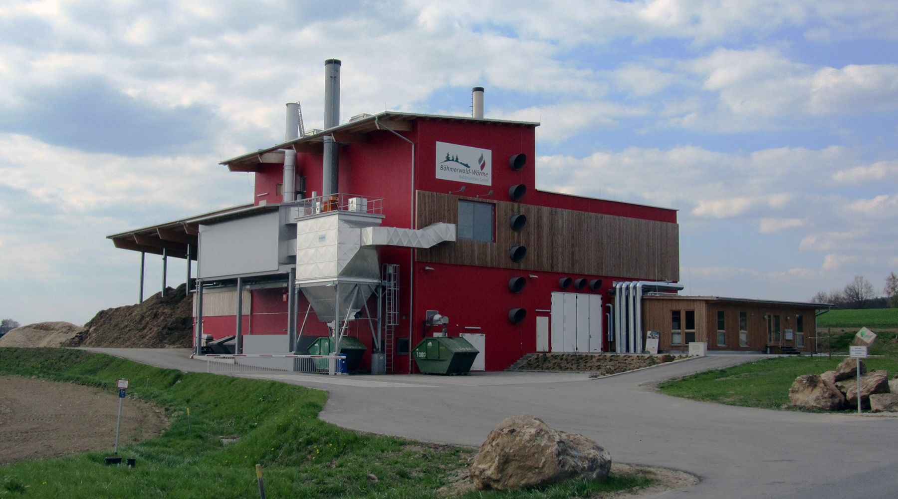 Biomasseheizkraftwerk der Böhmerwald-Wärme