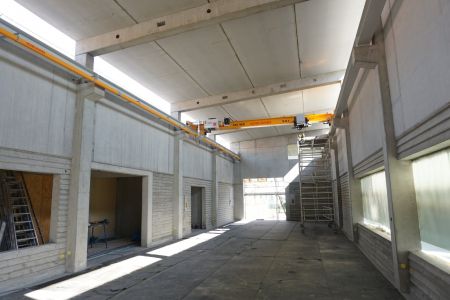 Neue Schalungshalle für die Berufsschule in Furth im Wald