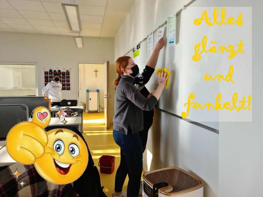 Große Reinigungsaktion im Einzelhandel