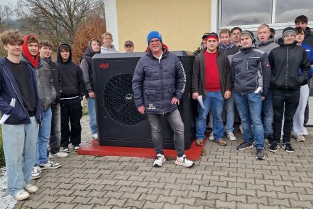 Besuch bei Voß Wärmepumpen