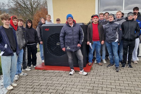 Besuch bei Voß Wärmepumpen