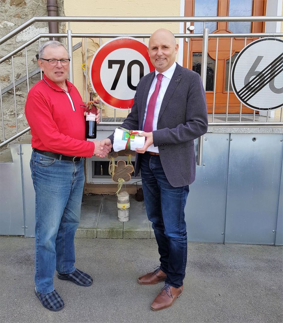 Wir gratulieren Robert Mühlbauer zum 70.