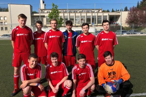 Internat. Fussballturnier an der Partnerschule in Tschechien