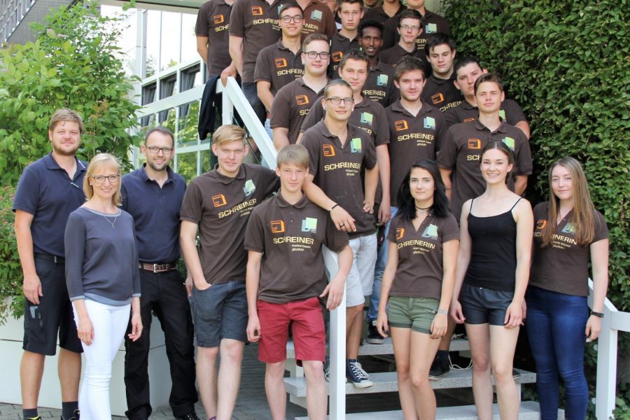 Schreiner auf Glasexkurs