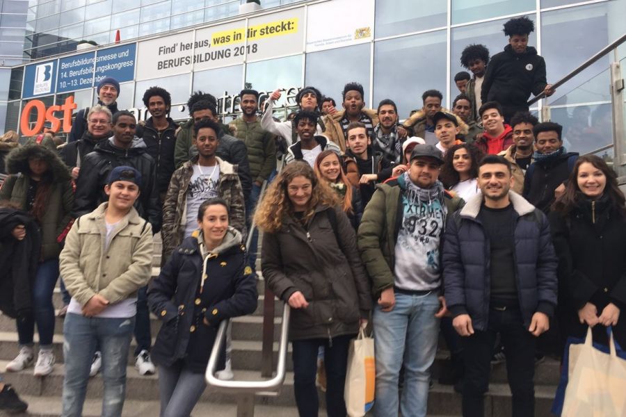 BIK-Schüler besuchen Berufsbildungsmesse in Nürnberg
