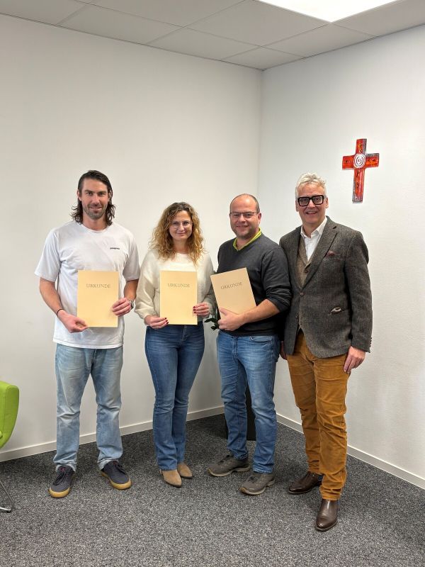 vlnr: Christoph Selmer, Marion Hintereder, Hubert Sperl, Ulrich Fischer