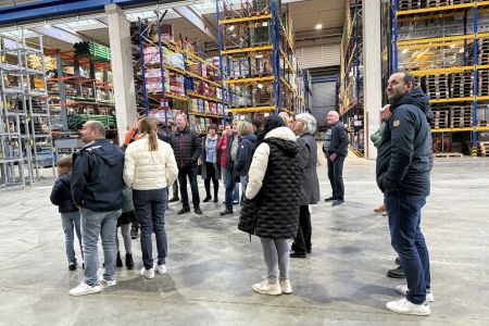Betriebsbesichtigung bei der Josef Rädlinger Unternehmensgruppe in Weiding